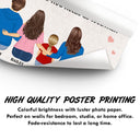 The Piece That Holds Us Together - Gift For Mom, Mother, Grandma - Personalized Poster