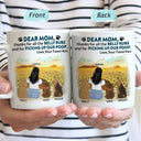 Thanks For All The Belly Rubs - Gift For Dog Lovers, Dog Mom, Dog Dad - Personalized Mug