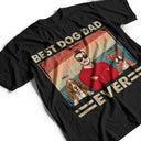Meilleure maman de chien au monde - Cadeau pour les amoureux des chiens, maman de chien, papa de chien - T-shirt personnalisé