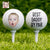 Custom Photo Best Daddy By Par - Gift For Dad, Father, Grandpa, Golfer, Golf Lover - Personalized Golf Ball