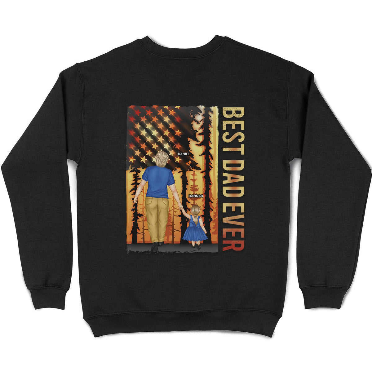 Best Dad Papa Ever - Birthday Gift For Father, Grandpa - Personalized T Shirt