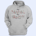 First Mom Now Grandma Floral - Gift For Mothers, Grandmas, Aunties - Personalized T Shirt