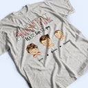 Nana, Mom, Auntie We Love You Floral - Birthday, Loving Gift For Mother, Grandma, Grandmother - Personalized T Shirt