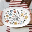 Hand In Hand, I Will Always Protect You - Gift For Mom, Grandma - 3D Inflated Effect Printed Personalized Plate