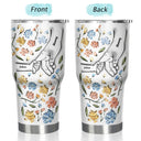 Hand In Hand, I Will Always Protect You - Gift For Mom, Grandma - Personalized 3D Inflated Effect Printed 30 Oz Tumbler