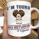No Returns Or Refunds Chibi Grandkids Dog Cat - Personalized Mug