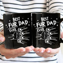 Best Dog Dad Ever Hand Punch - Personalized Mug