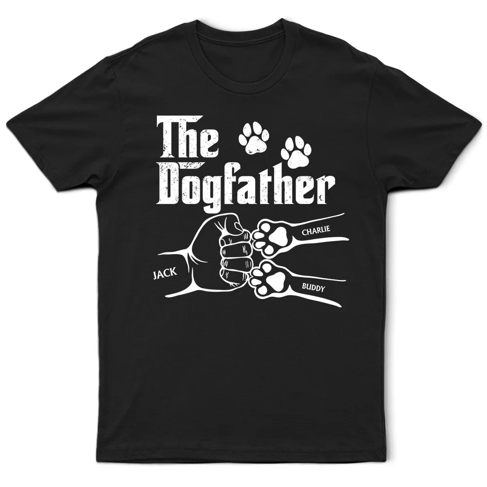 The Dogfather Hand Punch - Personalized T Shirt