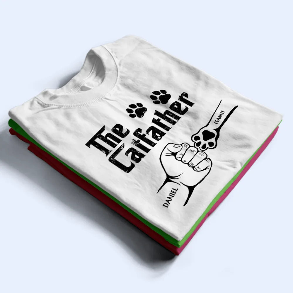 The Dogfather Hand Punch - Personalized T Shirt
