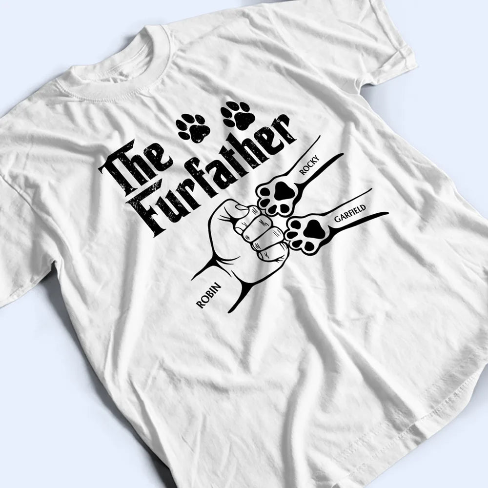The Dogfather Hand Punch - Personalized T Shirt
