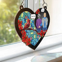 I Miss You I'm Always With You - Personalized Window Hanging Suncatcher Ornament