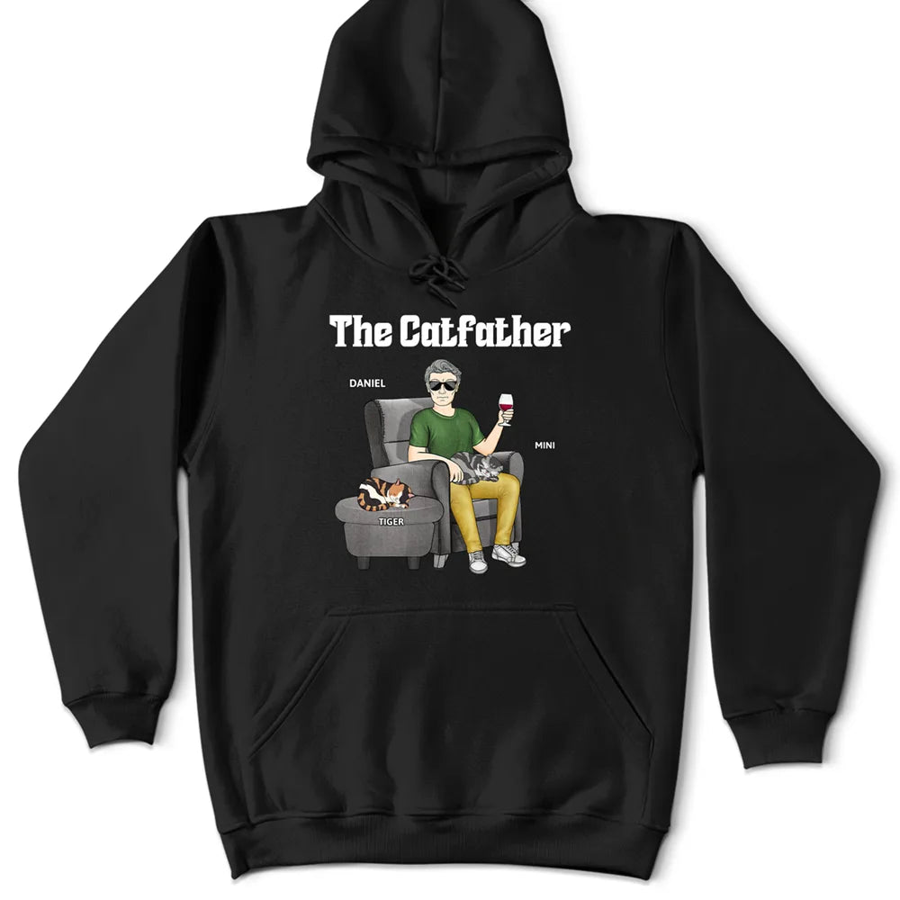 The Dogfather Best Dog Dad Ever - Personalized T Shirt