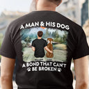 A Bond That Can't Be Broken Dog - Personalized T Shirt