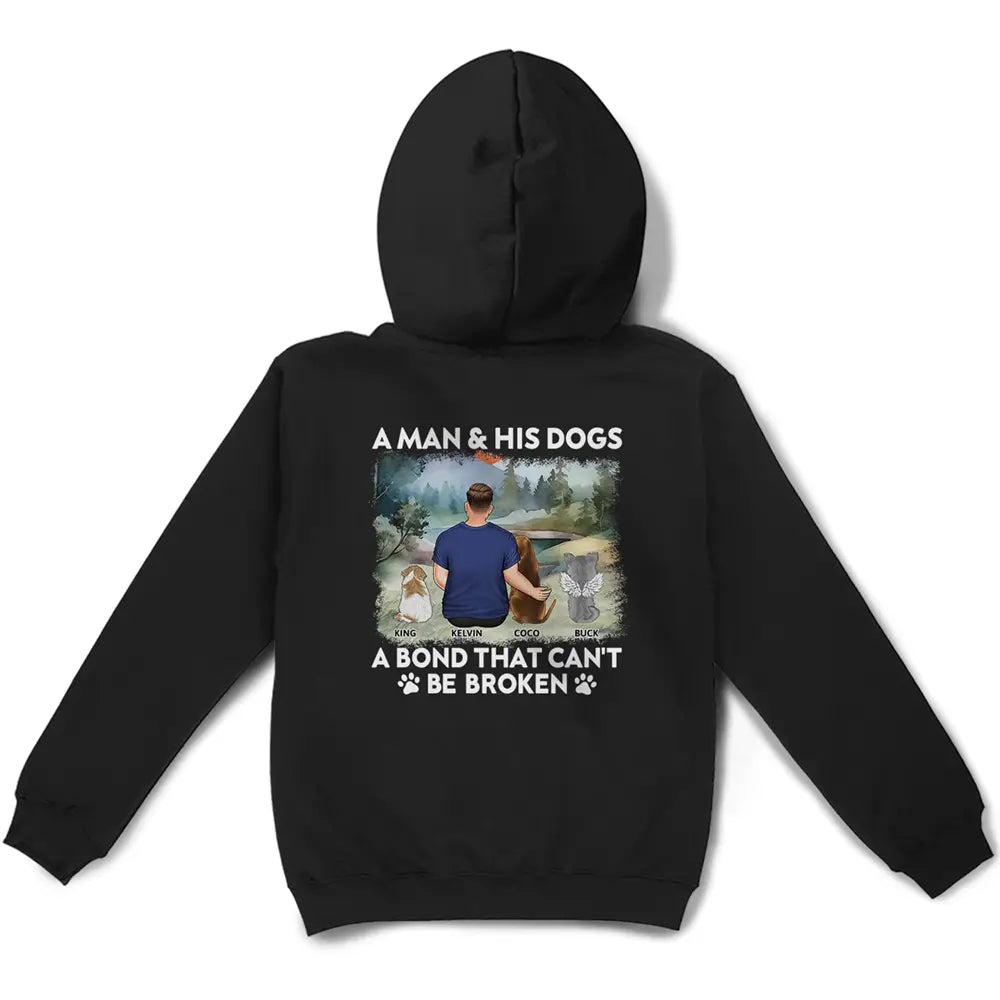 A Bond That Can't Be Broken Dog - Personalized T Shirt