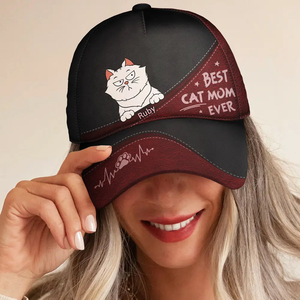 Best Dog Dad Ever Funny Cartoon Pet - Personalized Classic Cap