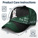 Best Dog Dad Ever Funny Cartoon Pet - Personalized Classic Cap