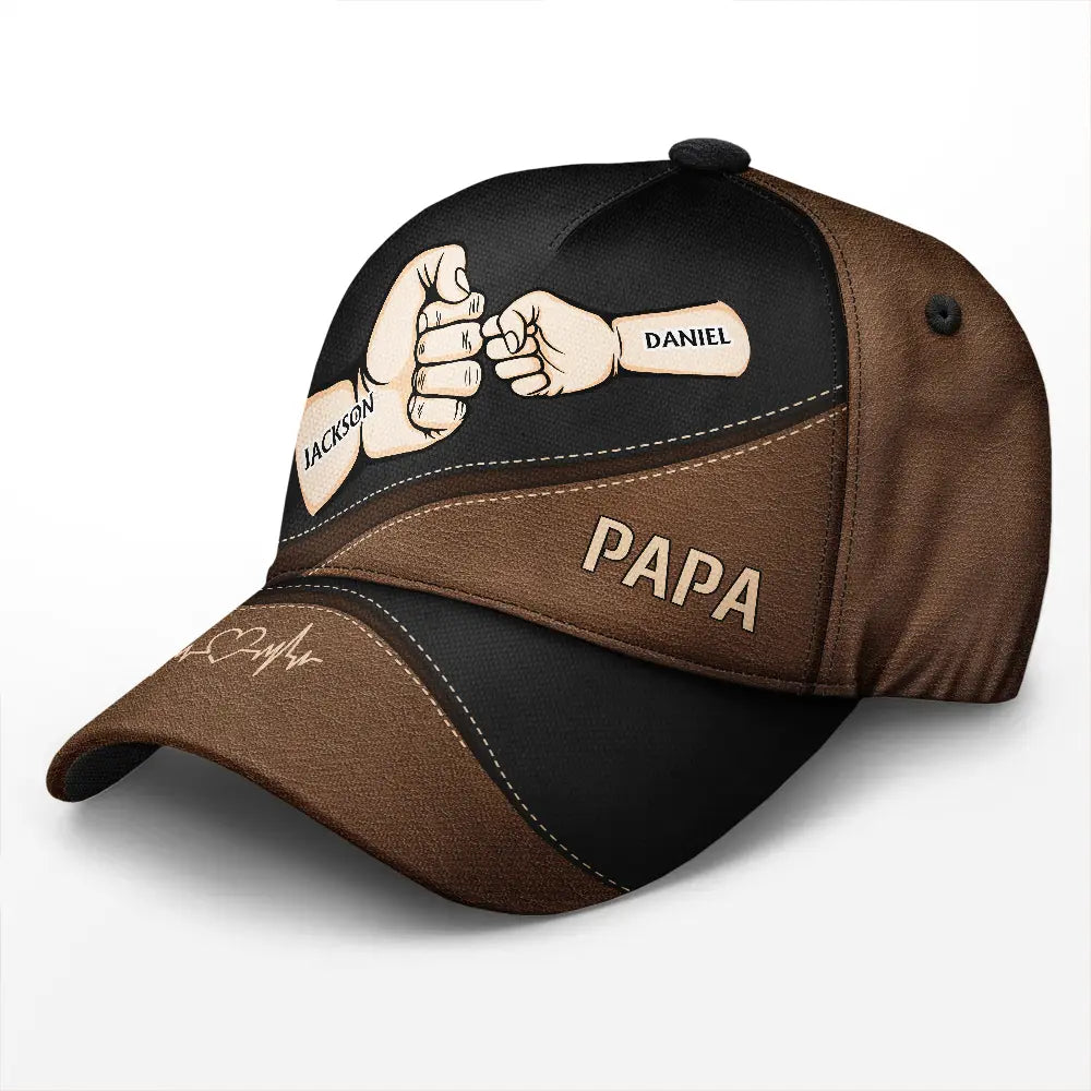 Casquette classique personnalisée « Fist Bump, Best Friends For Life Kid Pet » 