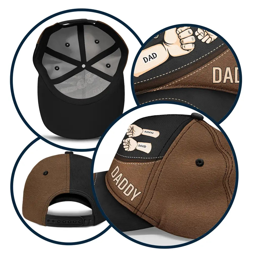 Casquette classique personnalisée « Fist Bump, Best Friends For Life Kid Pet » 
