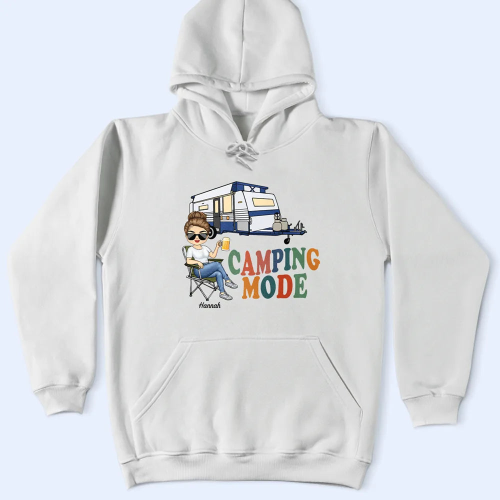 Camping Mode - Personalized T Shirt