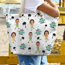 Custom Photo Best Nana Ever - Personalized Beach Bag