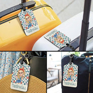 Voyage entre filles - Étiquette de bagage personnalisée