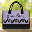 Mama Gigi Grandma - Personalized Canvas Tote Bag