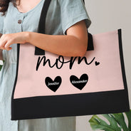 Mama Gigi Grandma - Sac fourre-tout en toile personnalisé