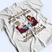 Couple s'ennuyant mutuellement, fierté mari/femme - Cadeau couple - T-shirt personnalisé