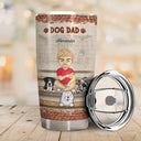 Just A Girl Boy Who Loves Dogs Cats - Gift For Pet Lovers - Personalized Custom Tumbler