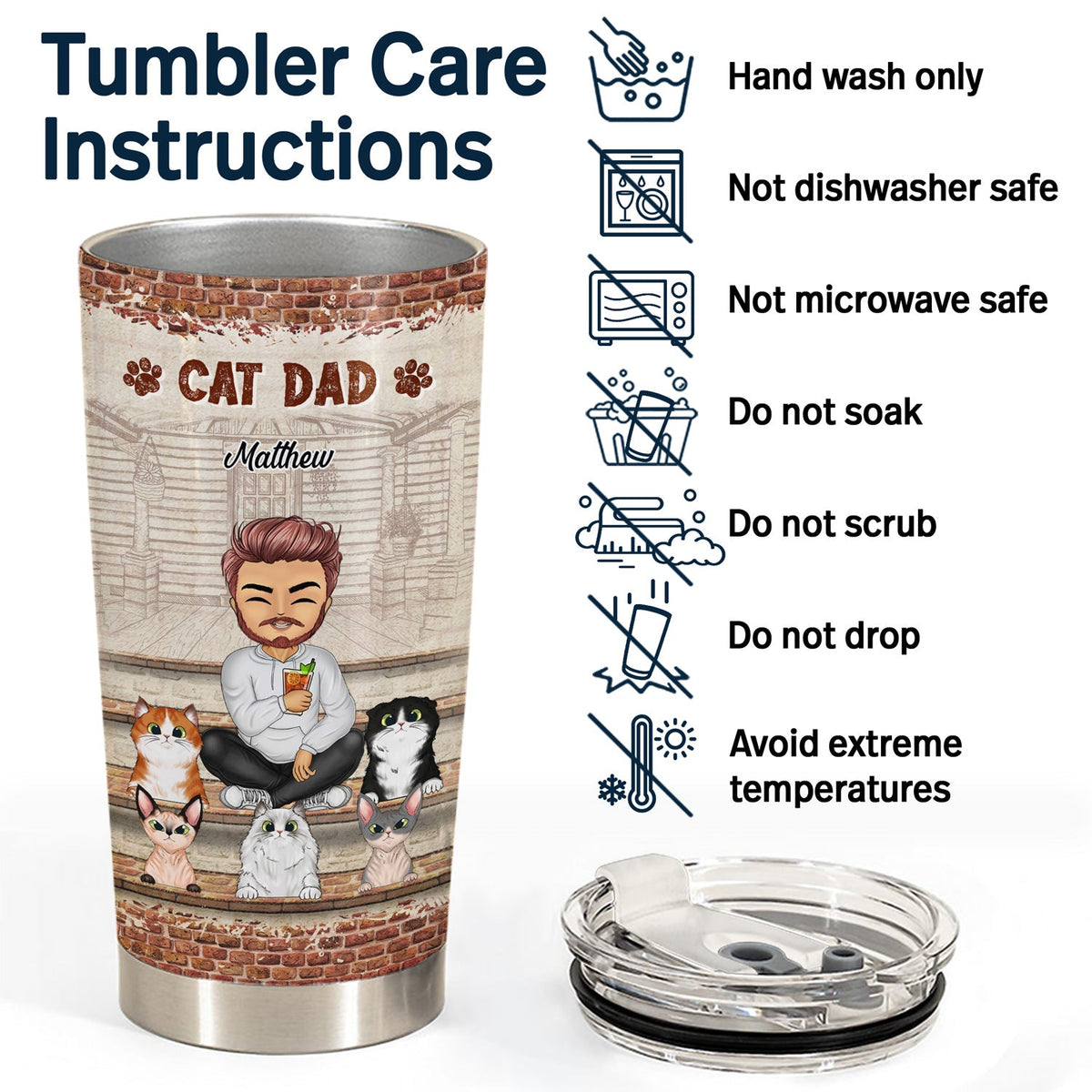 Just A Girl Boy Who Loves Dogs Cats - Gift For Pet Lovers - Personalized Custom Tumbler