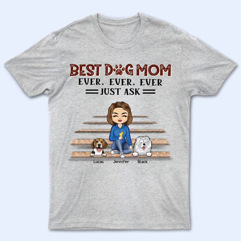 Meilleur chien, chat, maman, papa, jamais demandé ! Cadeau pour les amoureux des animaux ! T-shirt personnalisé