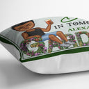 And Into The Garden I Go - Beware A Crazy Plant Lady Lives Here - Birthday, Housewarming Gift For Her, Him, Gardener, Outdoor Decor - Personalized Custom Pillow