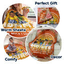 We Hope Every Time You Snuggle This Blanket - Birthday, Loving Gift For Mom, Mother, Grandma, Grandmother - Personalized Custom Fleece Blanket