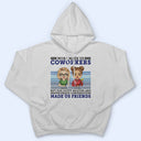 Work Made Us Coworkers - Funny, Anniversary, Birthday Gifts For Colleagues, Besties - Personalized Custom T Shirt