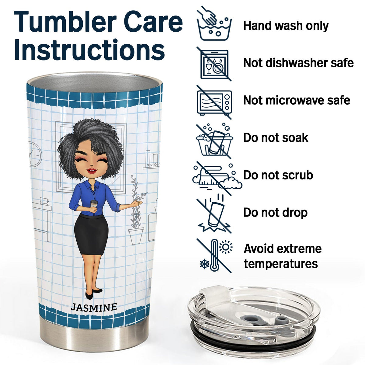 Unbreakable Bond Of Coworkers Who Put Up With - Funny, Anniversary, Goodbye, Retired, Birthday Gifts For Colleagues, Besties - Personalized Tumbler