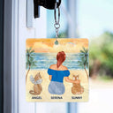 A Bond That Can't Be Broken - Gift For Cat Lovers, Cat Mom, Cat Dad - Personalized Acrylic Keychain