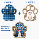 Semi-Real Art - Christmas Gift For Dog Lovers, Cat Lovers, Pet Owners - Personalized 2-Layered Wooden Ornament