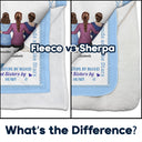 Meilleurs amis pour toujours, unis par le cœur - Cadeaux affectueux pour les meilleurs amis - Couverture polaire personnalisée