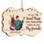 Of All The Weird Things - Christmas Gift For Couples, Husband, Wife - Personalized Medallion Wooden Ornament