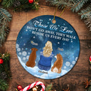 If Love Could Have Saved You - Christmas, Memorial Gift For Dog Lovers, Cat Lovers - Personalized Circle Ceramic Ornament