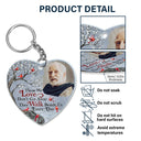 Custom Photo I'll Hold You In My Heart - Memorial Gift For Family, Siblings, Friends - Personalized Acrylic Keychain