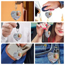 Custom Photo I'll Hold You In My Heart - Memorial Gift For Family, Siblings, Friends - Personalized Acrylic Keychain