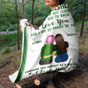 Even When I'm Not Close By - Gift For Sisters, Besties, Daughters - Personalized Fleece Blanket