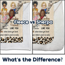 You Will Always Be The Sister Of My Soul - Gift For Besties, Best Friends - Personalized Fleece Blanket