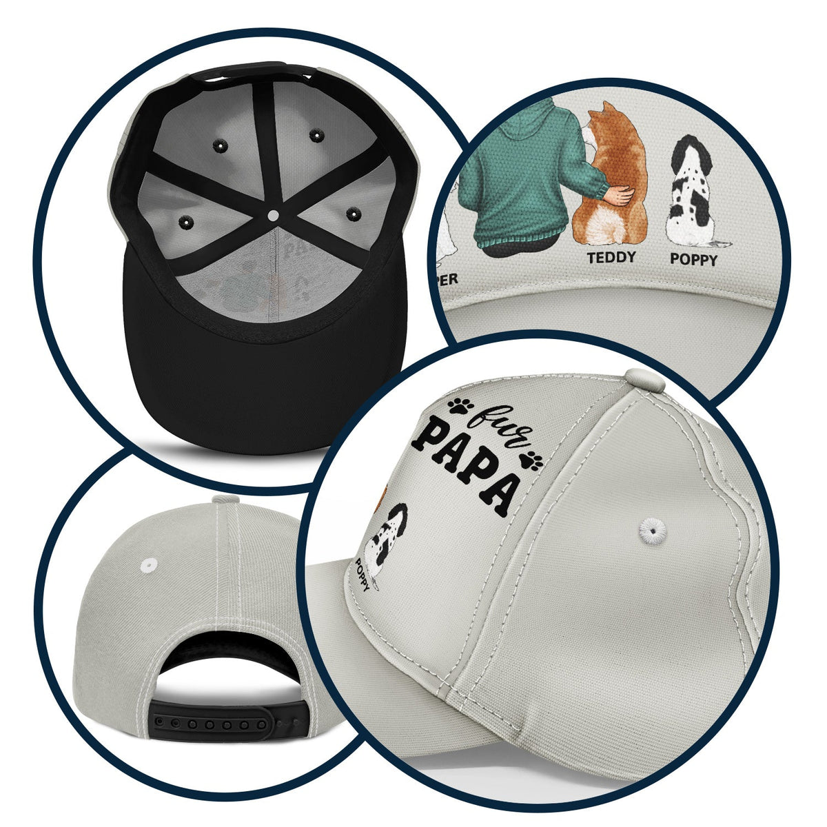 A Bond That Can't Be Broken - Gift For Dog Lovers, Dog Mom, Dog Dad - Personalized Classic Cap