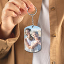 Custom Photo World's Best Mom - Gift For Mom, Mother, Grandma - Personalized Aluminum Keychain