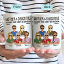 Mother & Daughter A Bond That Can't Be Broken Family - Gift For Mom, Mother, Grandma - Personalized Mug