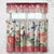 Gift For Mom, Nana, Mother, Grandma - Flowers & Pollinators - Personalized Curtain Valance And Tiers Set