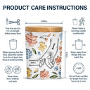 Hand In Hand, I Will Always Protect You - Gift For Mom, Grandma - 3D Inflated Effect Printed Candle, Personalized Scented Candle With Wooden Lid