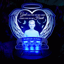 Custom Photo Always Shine In My Heart - Loving, Memorial Gift For Family, Siblings, Friends - Personalized Solar Light